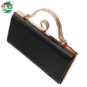 کیف کلاچ انگشتری دو دسته - خرازی شفافی