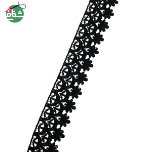 گیپور سیاه - گیپور مشکی - خرازی شفافی