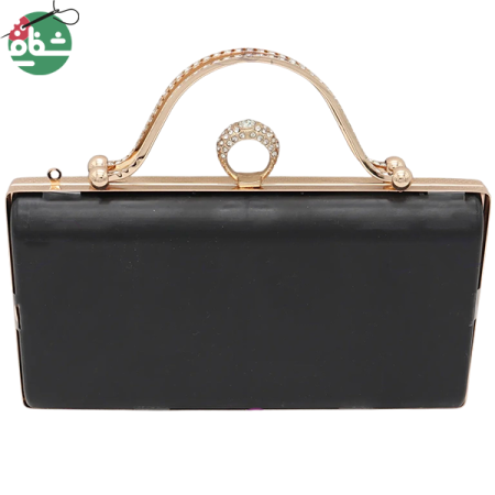 کیف کلاچ انگشتری دو دسته - خرازی شفافی
