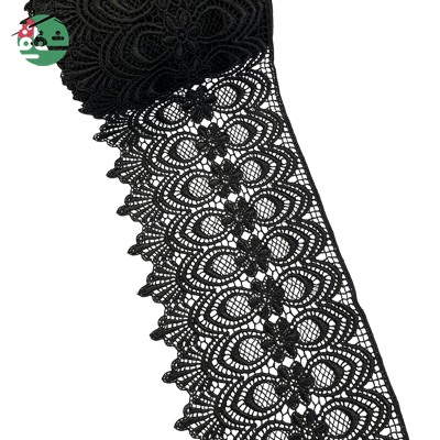 گیپور مشکی ترک - خرازی شفافی