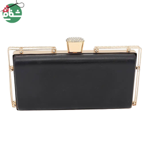 کیف کلاچ تاجی - خرازی شفافی