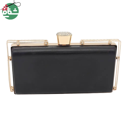 کیف کلاچ تاجی - خرازی شفافی