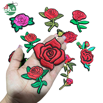 برچسب حرارتی طرح گل - خرازی شفافی