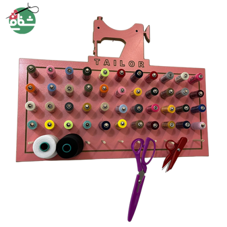 استند دوک و قرقره دیواری - خرازی شفافی
