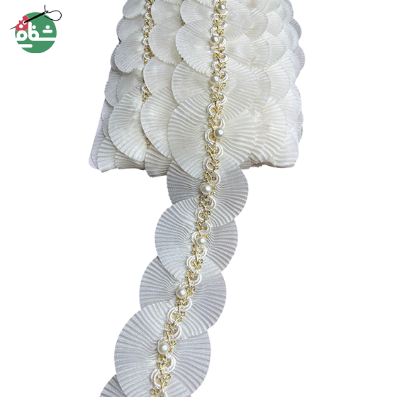 نوار شیری مدل صدف - خرازی شفافی نوار شیری مدل صدف - خرازی شفافی