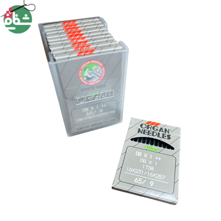 سوزن DB 9 چرخ راسته دوز - خرازی شفافی