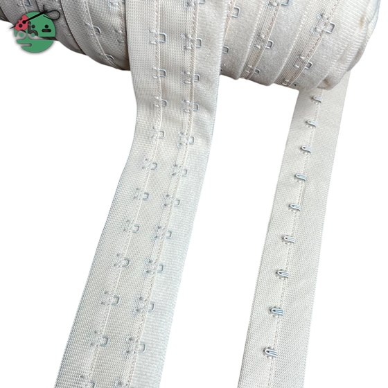 قزن دو ردیفه پشت مخمل کرم - خرازی شفافی