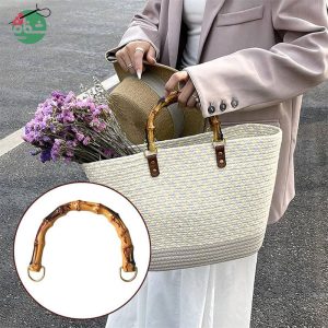 دسته کیف طرح بامبو - خرازی شفافی