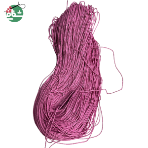 نخ رافیا ارغوانی - خرازی شفافی