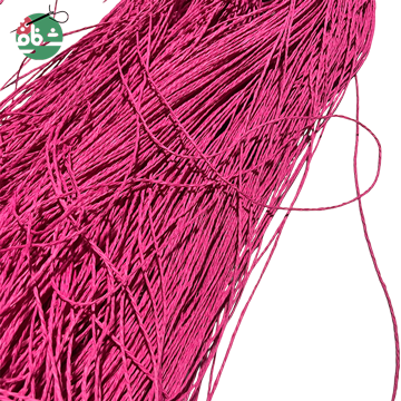 نخ رافیا طوسی سرخابی - خرازی شفافی