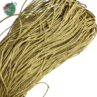 نخ رافیا طلایی حصیر - خرازی شفافی