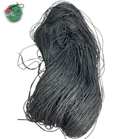 نخ رافیا مشکی - خرازی شفافی