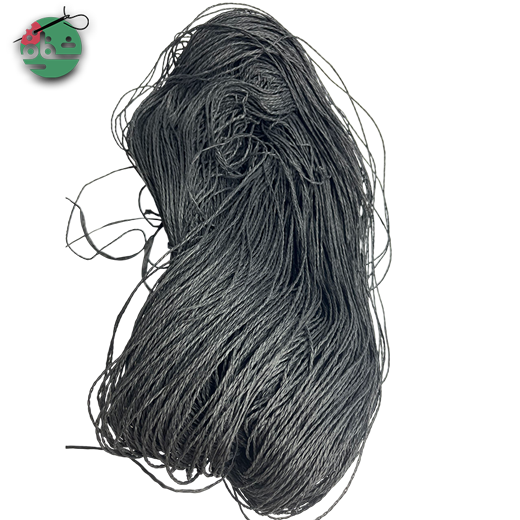 نخ رافیا مشکی - خرازی شفافی