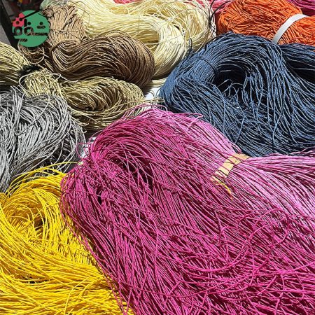 نخ رافیا ترک کاغذی - خرازی شفافی