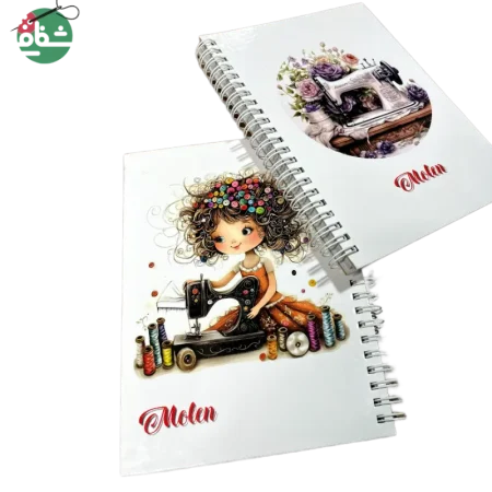 دفتر اندازه گیری مدل خیاط مو فرفری